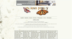 Desktop Screenshot of italian.endlesspoetry.com