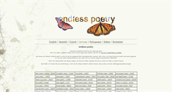 Desktop Screenshot of german.endlesspoetry.com